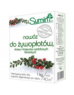Sumin Nawóz do żywopłotów, drzew i krzewów ozdobnych 1kg