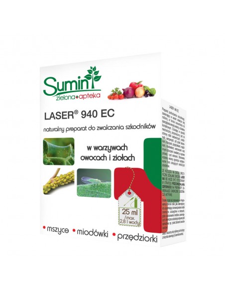 Sumin Laser 940 EC na szkodniki w warzywach 25 ml
