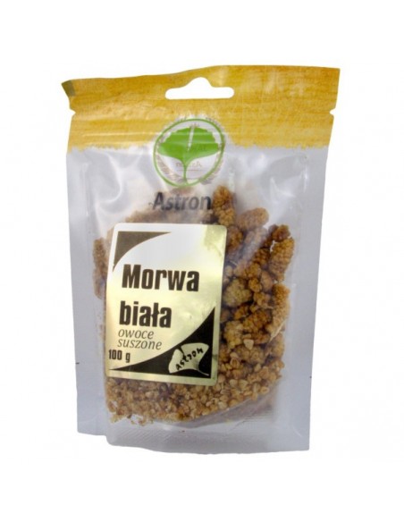 Astron Morwa Biała Suszone Owoce 100G