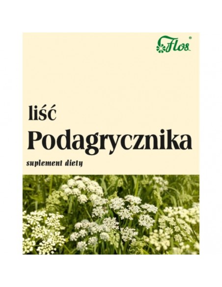 Flos Podagrycznik Liść 50G Działa Uspokajająco