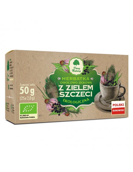 HERBATKA Z ZIELEM SZCZECI 25X2G EKSPRESOWA - DARY NATURY
