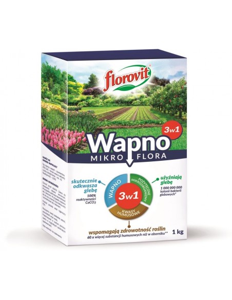 Florovit Wapno Mikroflora 3w1 1 kg
