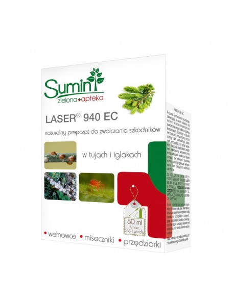 LASER 940 EC na szkodniki w tujach i iglakach 25 ml