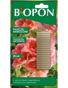 BIOPON PAŁECZKI NAWOZOWE DO ROŚLIN OSŁABIONYCH CHOROBAMI...