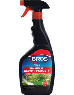 BROS PŁYN NA MECH, GLONY I POROSTY (Z ATOMIZEREM) 500 ml